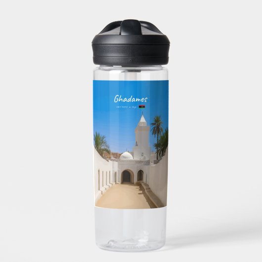 Ghadames, Libië - Witte Moskee CamelBak Eddy Waterfles (Voorkant)