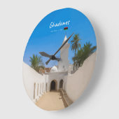 Ghadames, Libië - Witte Moskee Grote Klok (Hoek)
