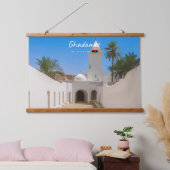 Ghadames, Libië - Witte Moskee Hangend Wandkleed (Slaapkamer)