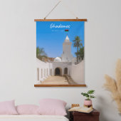 Ghadames, Libië - Witte Moskee Hangend Wandkleed (Slaapkamer)