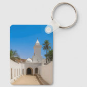 Ghadames, Libië - Witte Moskee Klassieker Sleutelhanger (Achterkant)