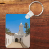 Ghadames, Libië - Witte Moskee Klassieker Sleutelhanger (Achterkant)