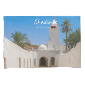Ghadames, Libië - Witte Moskee Kussensloop (Voorkant-Rechts)