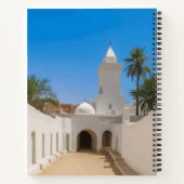 Ghadames, Libië - Witte Moskee Spiraal Notitieboek (Achterkant)