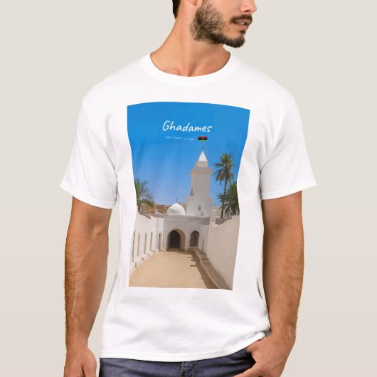 Ghadames, Libië - Witte Moskee T-shirt (Voorkant)