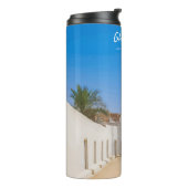 Ghadames, Libië - Witte Moskee Thermosbeker (Gedraaid links)