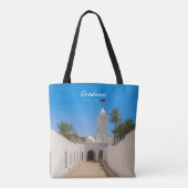 Ghadames, Libië - Witte Moskee Tote Bag (Achterkant)