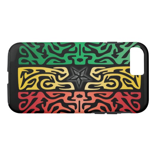 Ghana Abstract Case-Mate iPhone Case (Achterkant (Horizontaal))