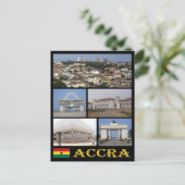 Ghana - Accra - Mosaic - Briefkaart (Staand voorkant)