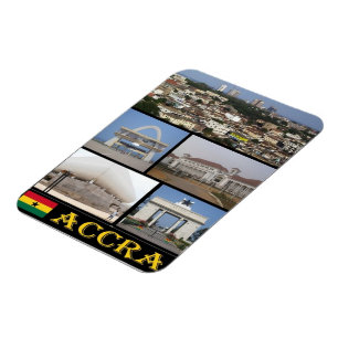 Ghana - Accra - Mosaic - Magneet