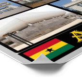 Ghana - Accra - Mosaic - Poster (Hoek)