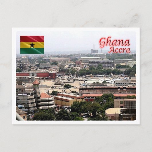 Ghana - Accra North - Briefkaart (Voorkant)