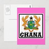 Ghana (Afrika) Briefkaart (Voorkant / Achterkant)