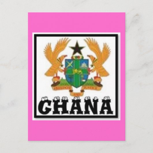 Ghana (Afrika) Briefkaart (Voorkant)