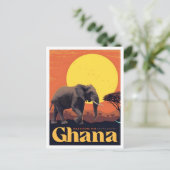 Ghana Afrika Reisreizen  Briefkaart (Staand voorkant)
