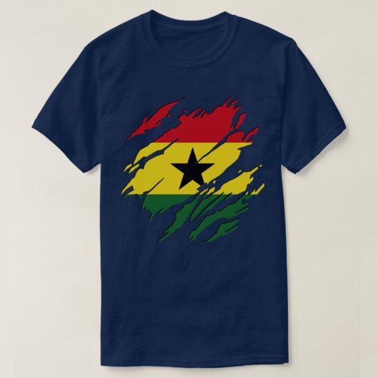 Ghana Altijd T-shirt (Design voorkant)