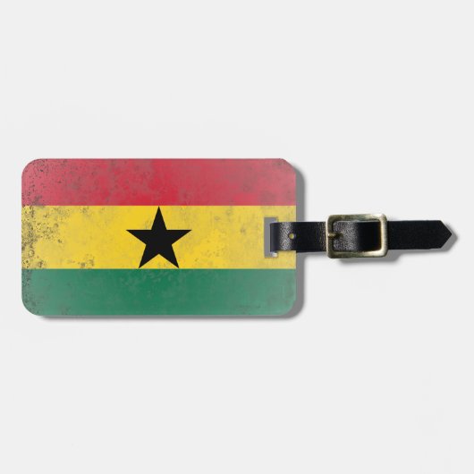 Ghana Bagagelabel (Voorkant horizontaal)