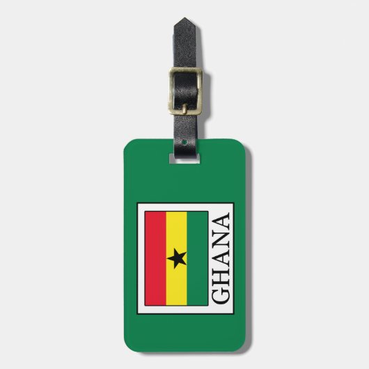 Ghana Bagagelabel (Voorkant verticaal)