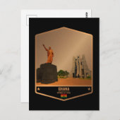 Ghana Briefkaart (Voorkant / Achterkant)