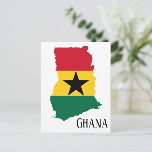 Ghana Briefkaart (Staand voorkant)