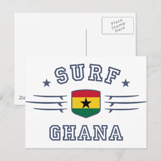 Ghana Briefkaart (Voorkant / Achterkant)