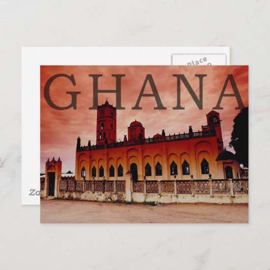 Ghana Briefkaart (Voorkant / Achterkant)
