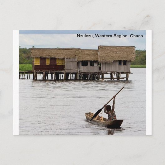 Ghana Briefkaart (Voorkant)