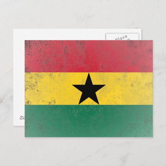 Ghana Briefkaart (Voorkant / Achterkant)