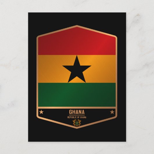 Ghana Briefkaart (Voorkant)