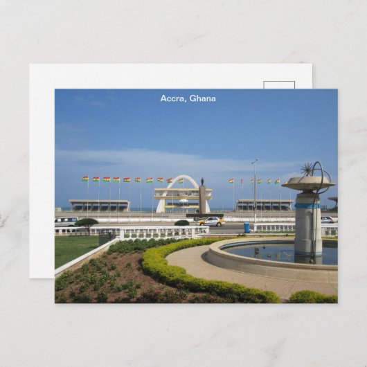 Ghana Briefkaart (Voorkant / Achterkant)