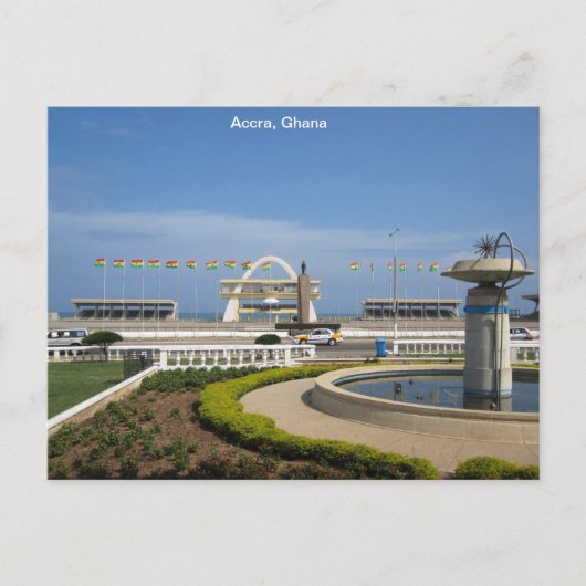 Ghana Briefkaart (Voorkant)