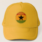 Ghana Bubble Flag Trucker Pet (Voorkant)
