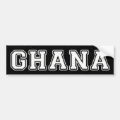 Ghana Bumpersticker (Voorkant)