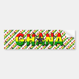 Ghana Bumpersticker