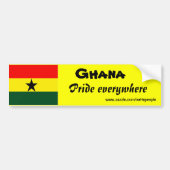 ghana-bumpersticker bumpersticker (Voorkant)