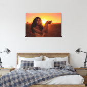GHANA - CACAO CANVAS AFDRUK (Insitu (Slaapkamer))