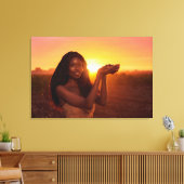 GHANA - CACAO CANVAS AFDRUK (Insitu (Woonkamer))