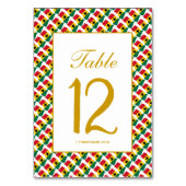 GHANA Celebration Wedding Banquet Kaart (Voorkant)