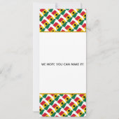 GHANA Christelijke Trouwviering Save The Date (Achterkant)