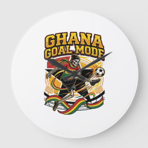 Ghana Doel Modus Skelet Aanvaller Naties Streetwea Grote Klok