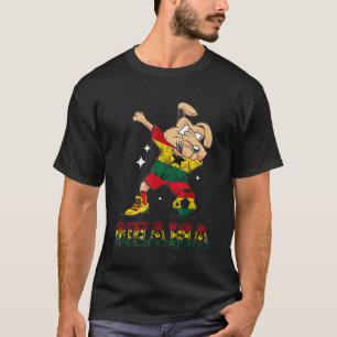Ghana Dog Ghana Vlag Ghanese Pride Ghana Football T-shirt