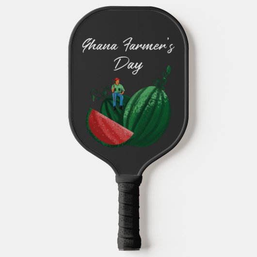 Ghana Farmer-dag Pickleball Paddle (Voorkant)