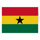 Ghana Flag (Voorkant Horizontaal)