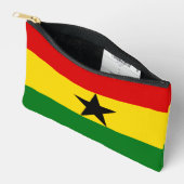 Ghana Flag Accessory Pouch Etui (Open)