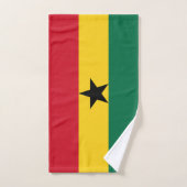 Ghana Flag Bad Handdoek (Handdoek)