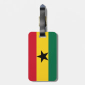 Ghana Flag Bagagelabel (Achterkant verticaal)
