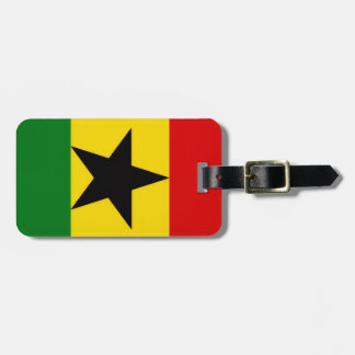 Ghana Flag Bagagelabel