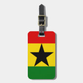 Ghana Flag Bagagelabel (Voorkant verticaal)