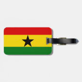 Ghana Flag Bagagelabel (Achterkant horizontaal)
