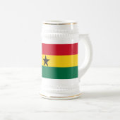 Ghana Flag Bierpul (Voorkant rechts)